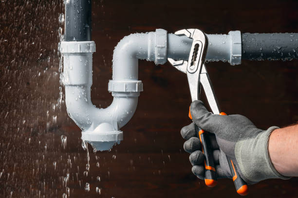 Professional Leak Detection technician working in Frankton, IN